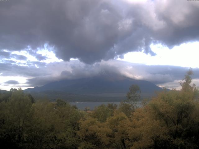 山中湖からの富士山