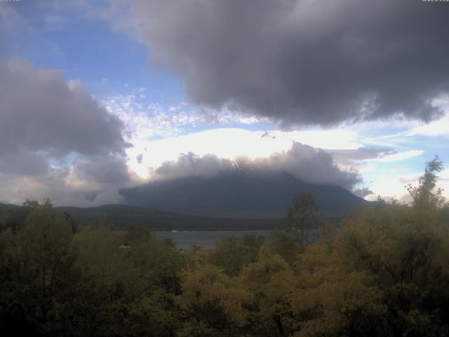 山中湖からの富士山