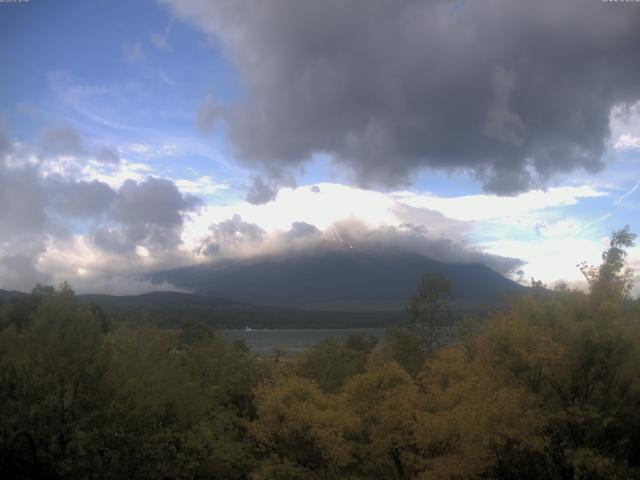 山中湖からの富士山