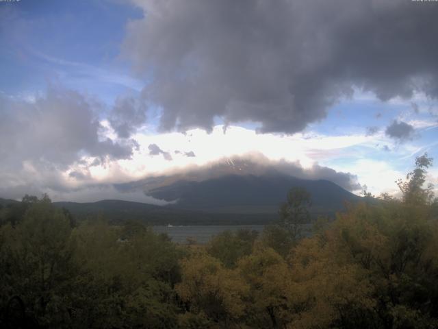 山中湖からの富士山