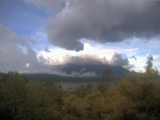 山中湖からの富士山