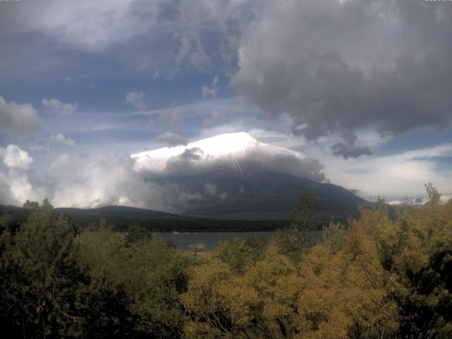 山中湖からの富士山