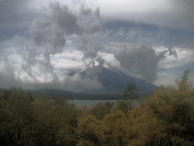 山中湖からの富士山