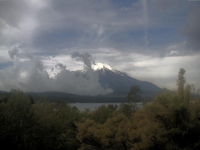 山中湖からの富士山