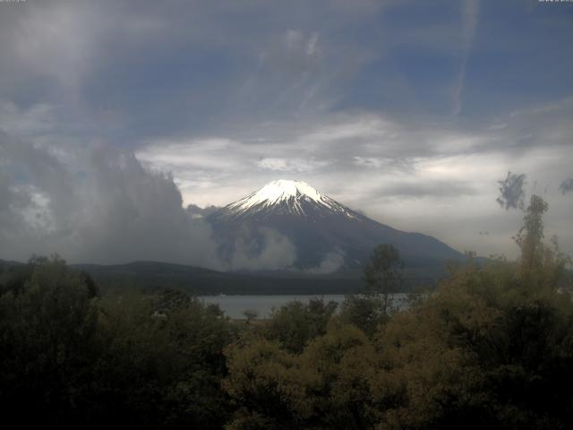 山中湖からの富士山