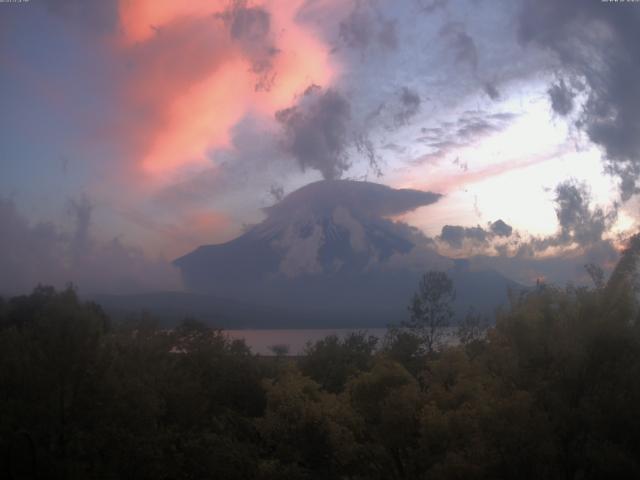 山中湖からの富士山