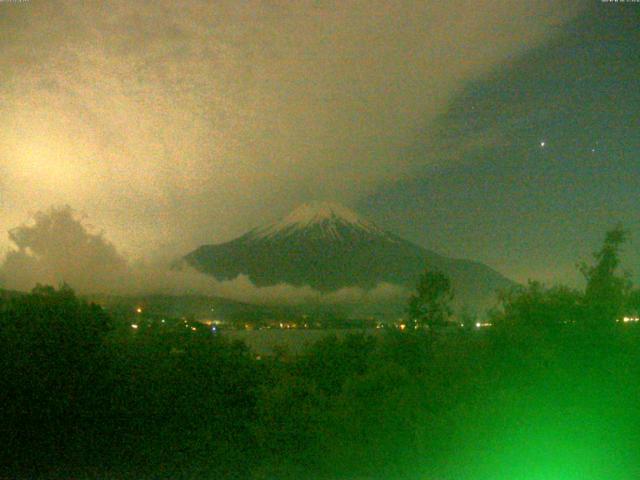 山中湖からの富士山