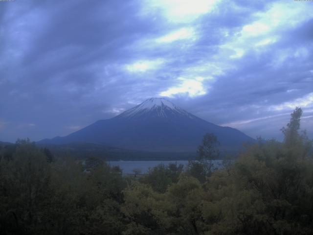 山中湖からの富士山