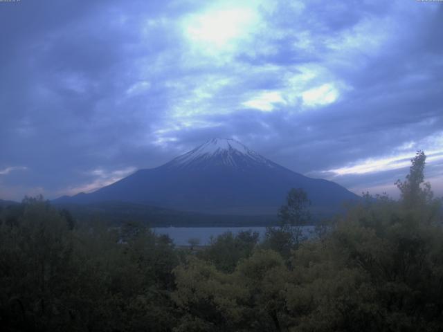 山中湖からの富士山
