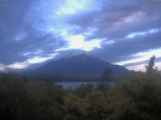 山中湖からの富士山