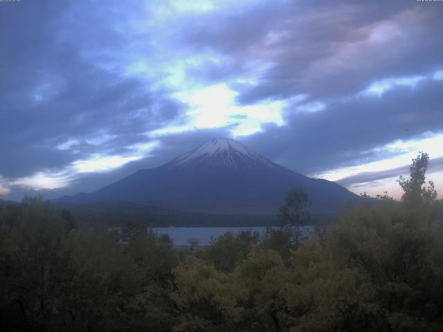 山中湖からの富士山
