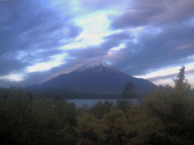 山中湖からの富士山