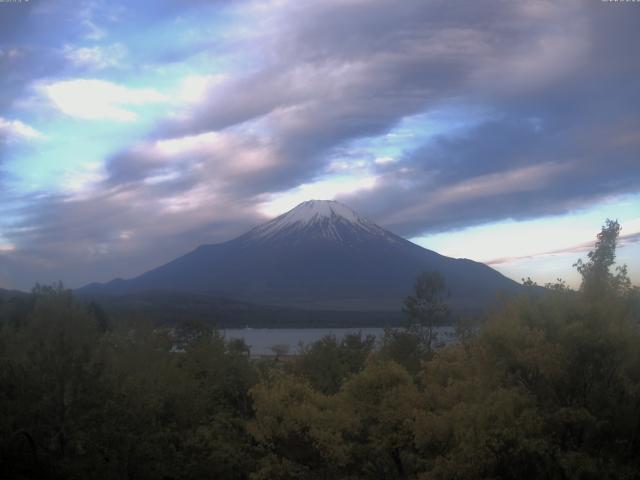山中湖からの富士山