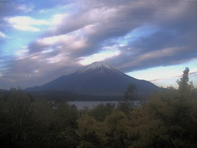 山中湖からの富士山