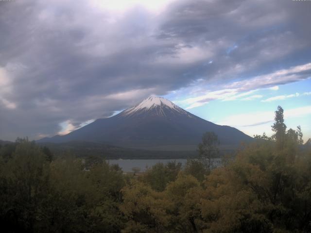 山中湖からの富士山