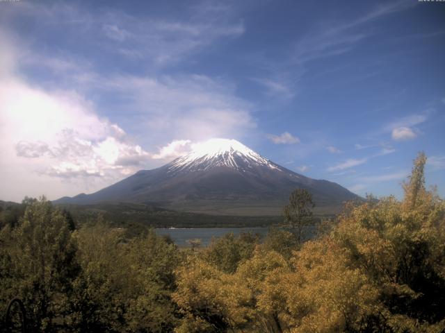 山中湖からの富士山