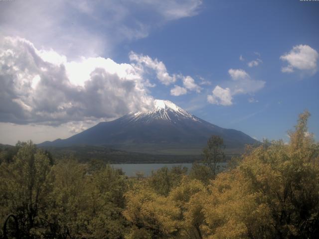 山中湖からの富士山