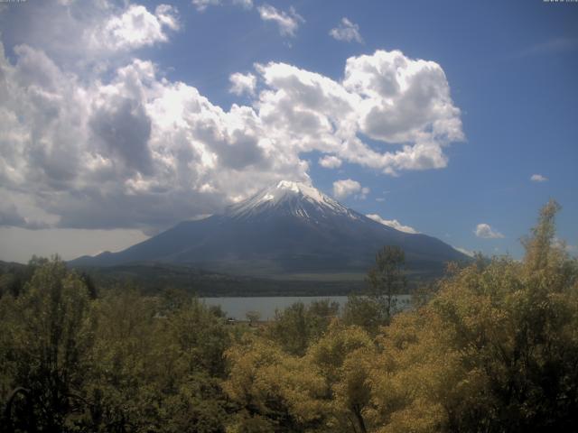 山中湖からの富士山