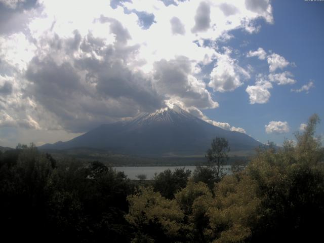 山中湖からの富士山