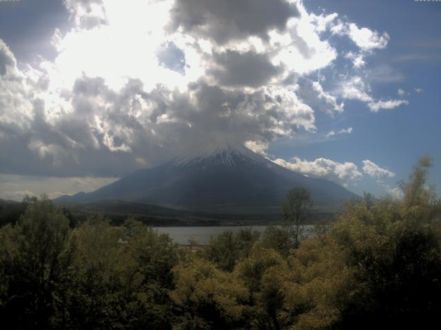 山中湖からの富士山