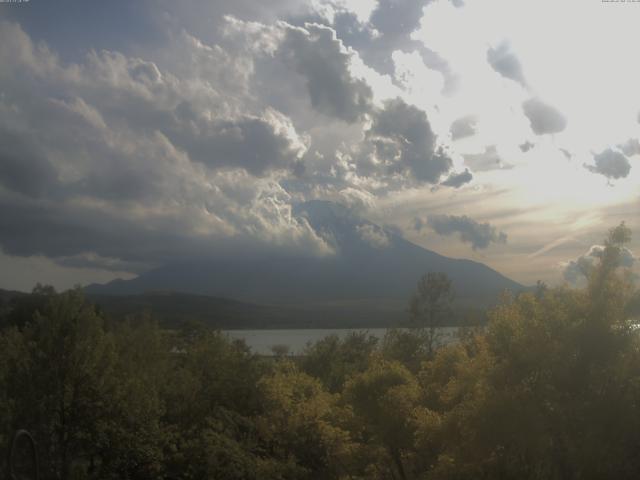 山中湖からの富士山