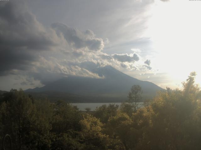 山中湖からの富士山