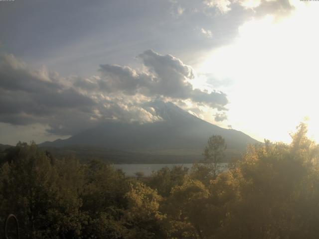 山中湖からの富士山