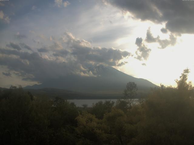 山中湖からの富士山