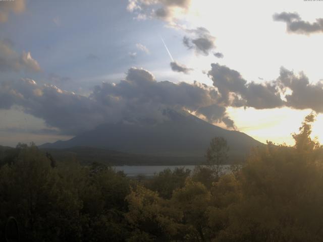 山中湖からの富士山