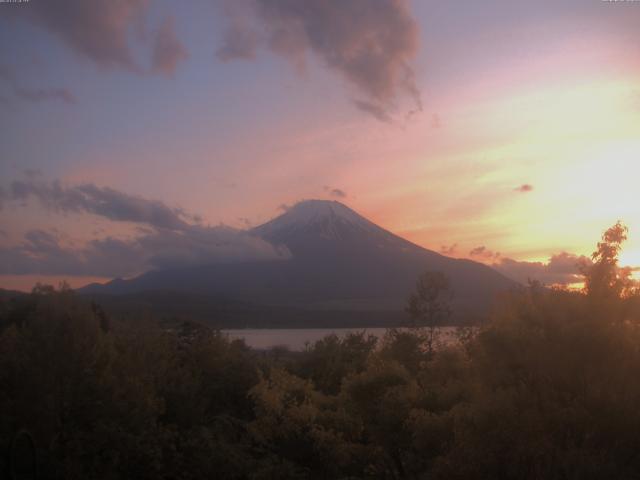 山中湖からの富士山