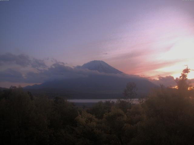 山中湖からの富士山