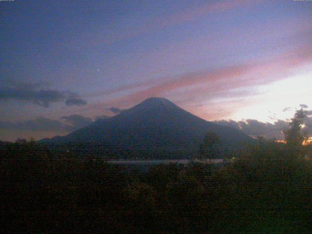 山中湖からの富士山
