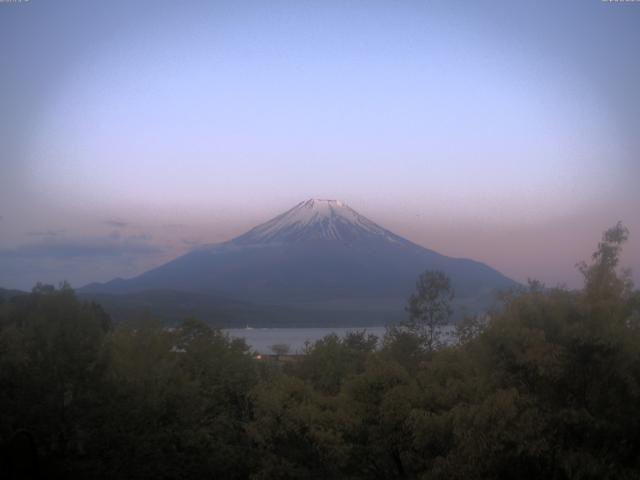 山中湖からの富士山
