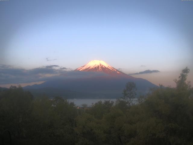山中湖からの富士山