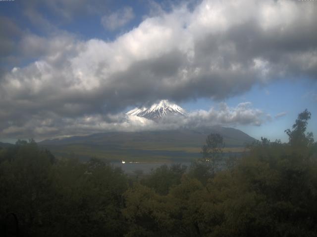 山中湖からの富士山
