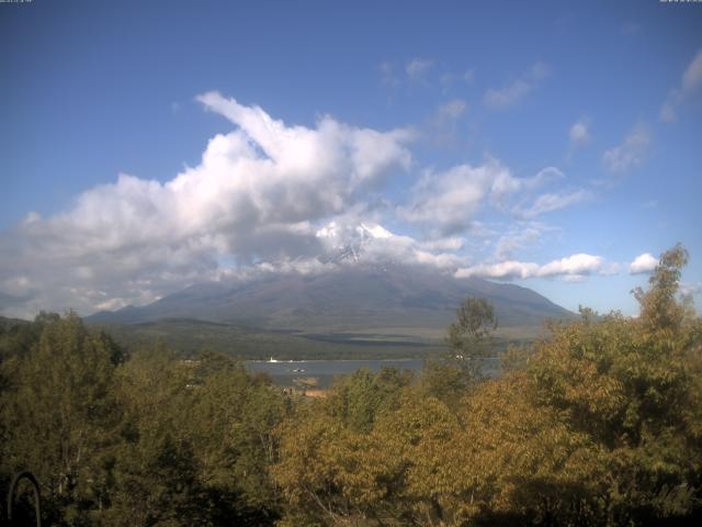 山中湖からの富士山