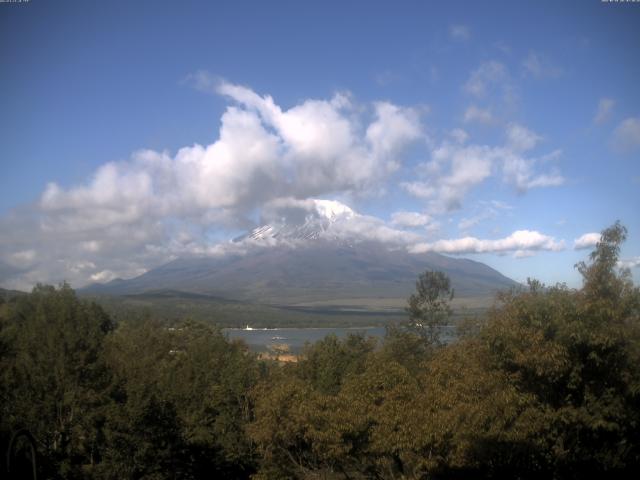 山中湖からの富士山