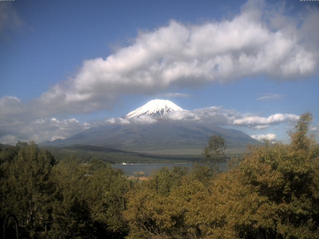 山中湖からの富士山