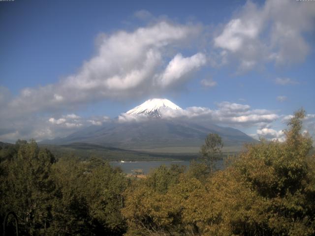 山中湖からの富士山