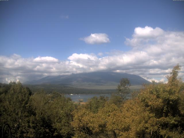 山中湖からの富士山