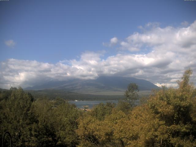山中湖からの富士山