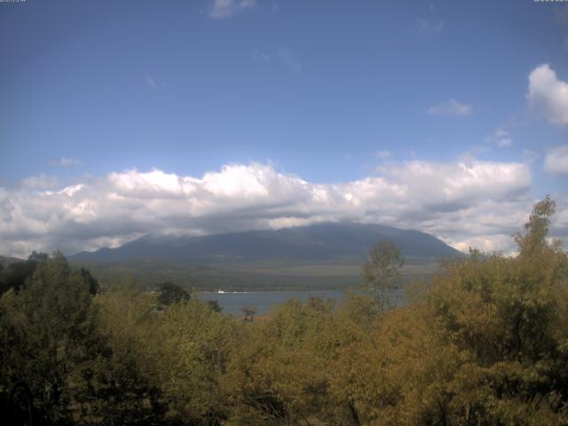 山中湖からの富士山