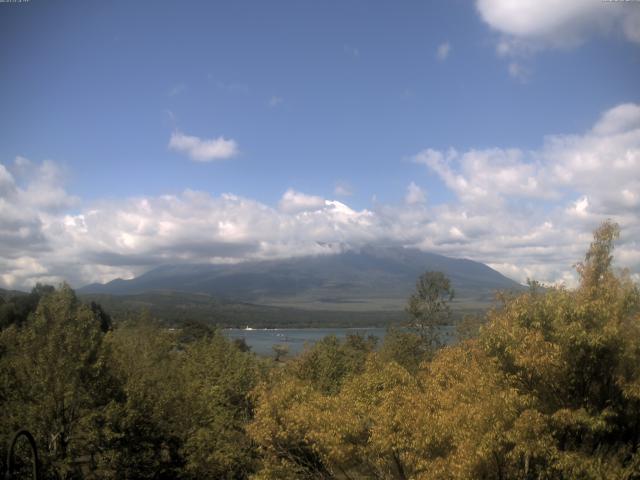 山中湖からの富士山