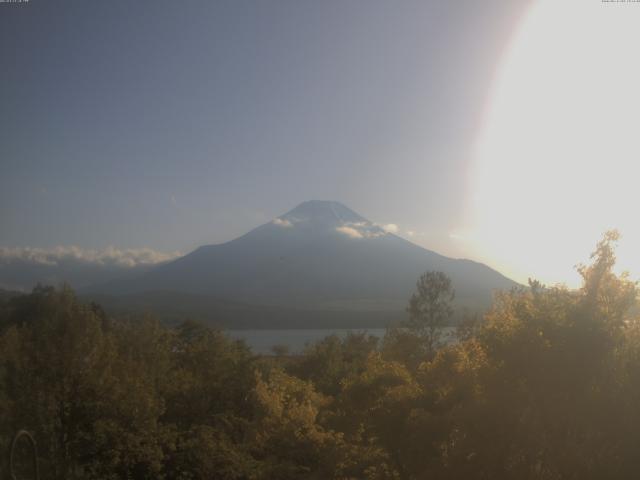 山中湖からの富士山