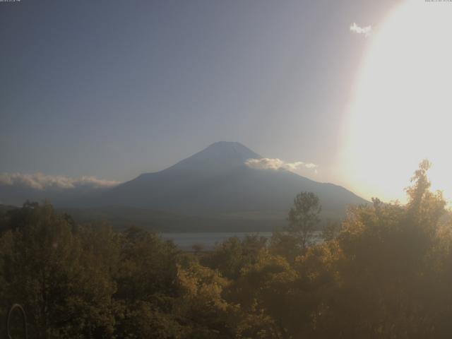 山中湖からの富士山
