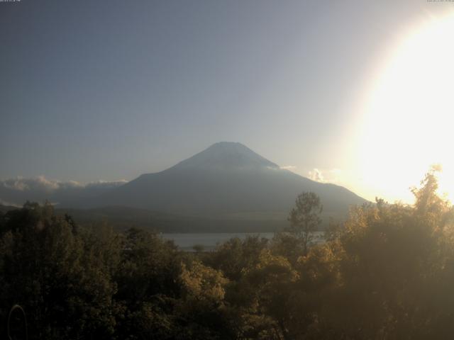 山中湖からの富士山
