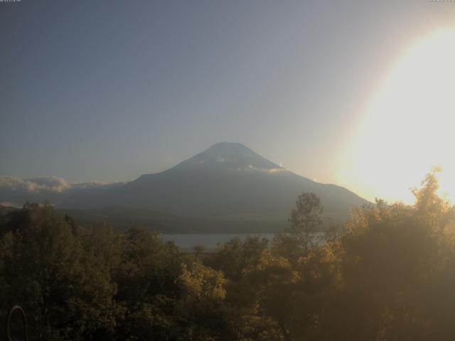 山中湖からの富士山