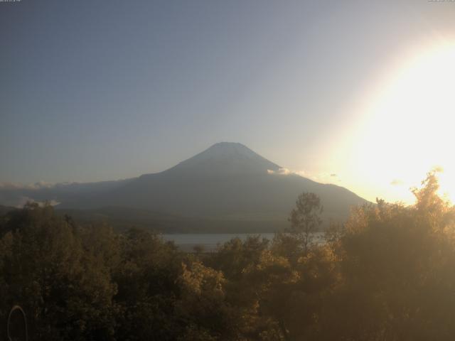 山中湖からの富士山