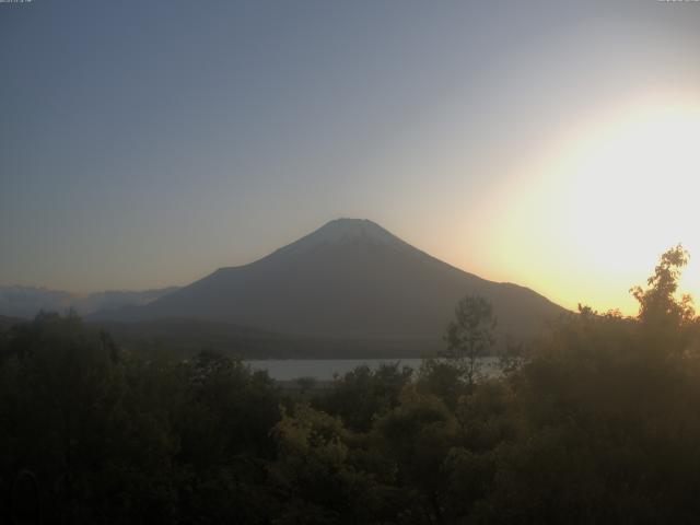 山中湖からの富士山