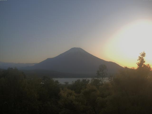 山中湖からの富士山